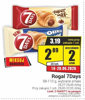Rogal 7Days Super Max promocja w Delikatesy Sezam