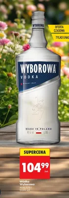 Wódka Wyborowa promocja w Biedronka