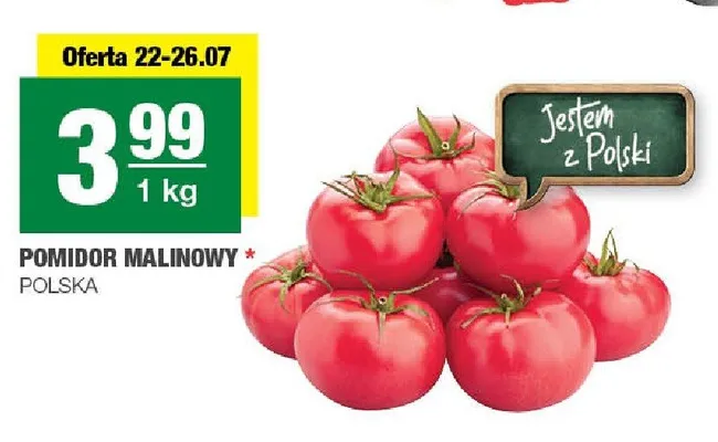 Pomidor malinowy promocja w SPAR