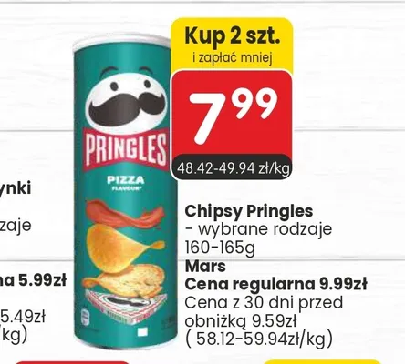 Chipsy Pringles promocja w Market Point