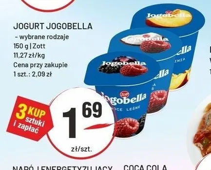Jogurt Jogobella promocja w Sedal