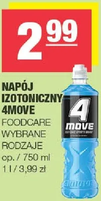 Napój izotoniczny 4Move promocja w SPAR