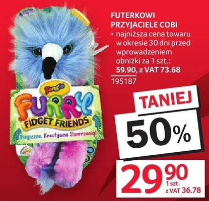 Futerkowi przyjaciele Cobi promocja w Selgros