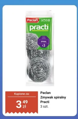 Zmywak spiralny Paclan Practi 3-pak promocja w Dino