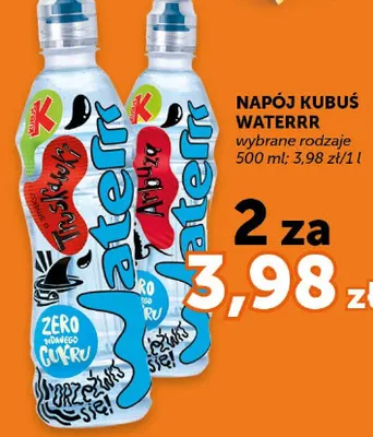 Napój Kubuś Waterrr promocja w Euro Sklep