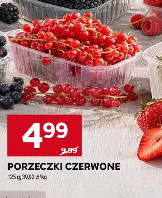 Porzeczki czerwone promocja w Stokrotka