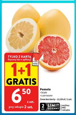 Pomelo czerwone promocja w Intermarche