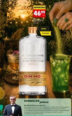 Gin MG Destilerías London Dry promocja w Biedronka