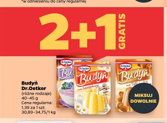 Budyń Dr.Oetker promocja w Netto
