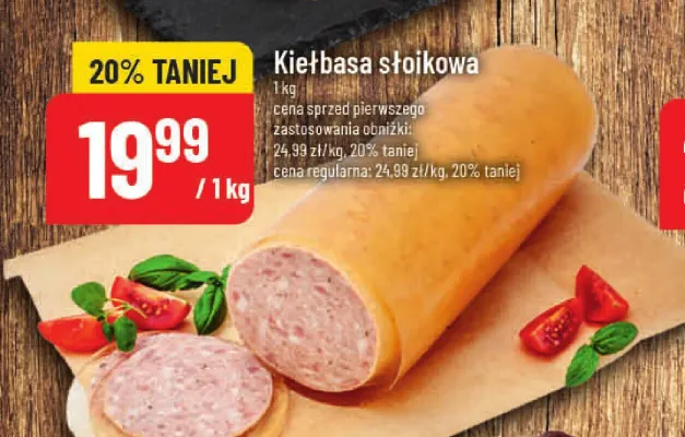 Kiełbasa słoikowa promocja w POLOmarket