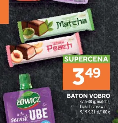Baton Vobro matcha promocja w Stokrotka