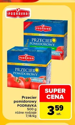 Przecier pomidorowy Podravka promocja w Carrefour Market