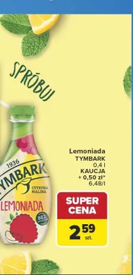 Lemoniada Tymbark promocja w Carrefour