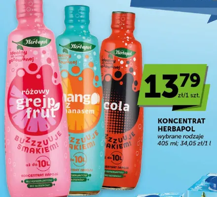 Koncentrat Herbapol mango z ananasem promocja w Groszek