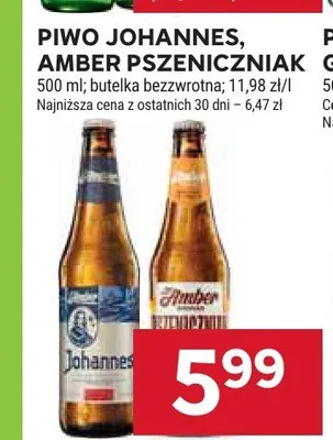 Piwo Amber Pszeniczniak promocja w Stokrotka