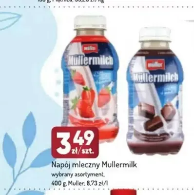 Napój mleczny Mullermilk truskawkowy Muller promocja w Avita