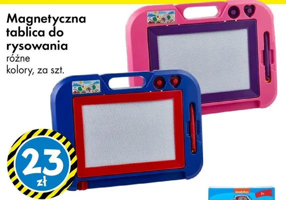 Magnetyczna tablica do rysowania różne kolory promocja w Tedi