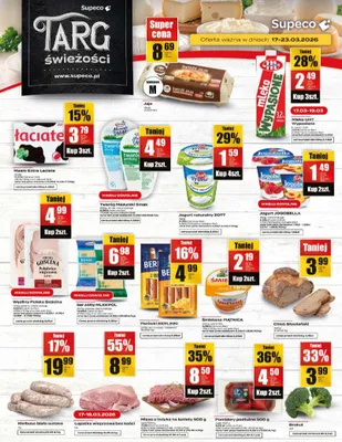 Twaróg mazurski smak promocja w Supeco