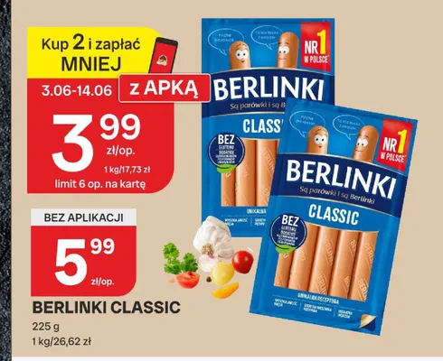 Berlinki Classic promocja w Chorten
