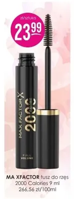 Tusz do rzęs 2000 Max Factor promocja