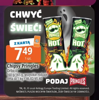 Chipsy Pringles promocja w Leclerc