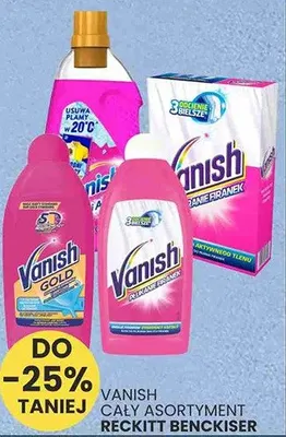 Vanish cały asortyment promocja w Wafelek