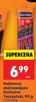 Kabanosy dojrzewające Exclusive Krakowskie promocja w Biedronka