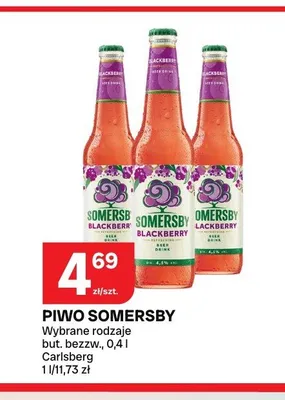Piwo Somersby Blackberry promocja w Chorten