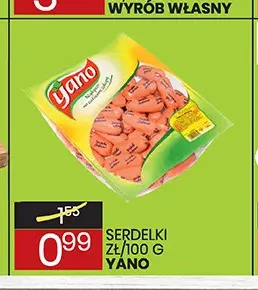 Serdelki Yano promocja w Wafelek