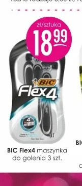 Maszynka do golenia Bic Flex4 3-pak promocja w Drogerie Jasmin