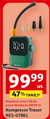 Kompresor Tracer RES-07BEL promocja w Auchan