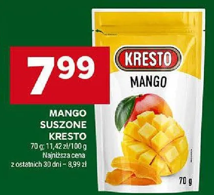 Mango suszone promocja w Stokrotka