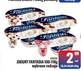 Jogurt Fantasia z kulkami czekoladowymi Danone promocja w Tomi Markt