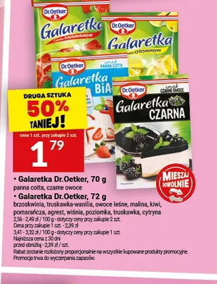 Galaretka kiwi Dr.Oetker promocja w Twój Market