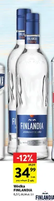 Wódka Finlandia promocja w Intermarche