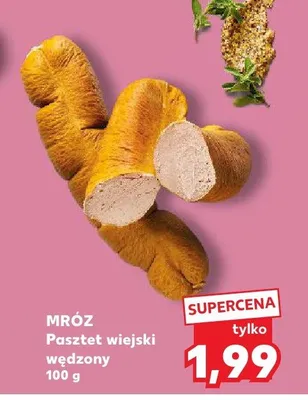 Pasztet wiejski wędzony promocja w Kaufland