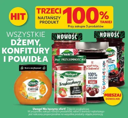 Dżem truskawkowy promocja w Kaufland
