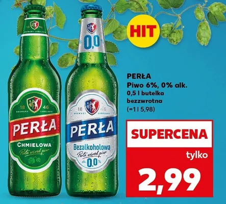 Piwo chmielowa, bezalkoholowa promocja w Kaufland