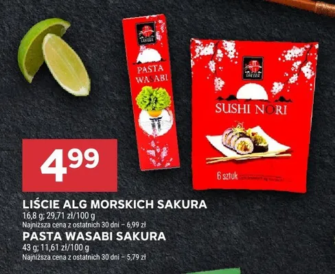 Pasta wasabi promocja w Stokrotka