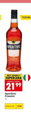 Aperitivo Franzini promocja w Biedronka