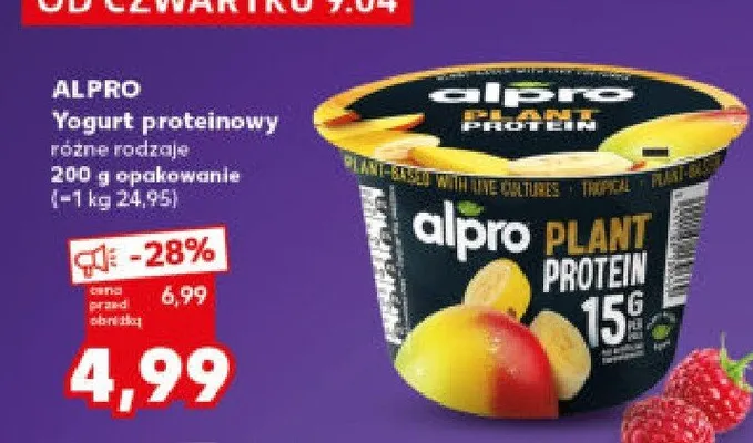 Jogurt proteinowy różne rodzaje promocja w Kaufland