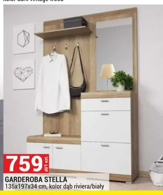 Garderoba Stella promocja w Merkury Market