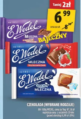 Czekolada (wybrane rodzaje) promocja w Arhelan