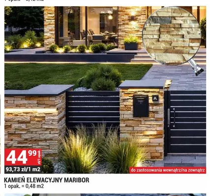 Kamień elewacyjny Maribor promocja w Merkury Market