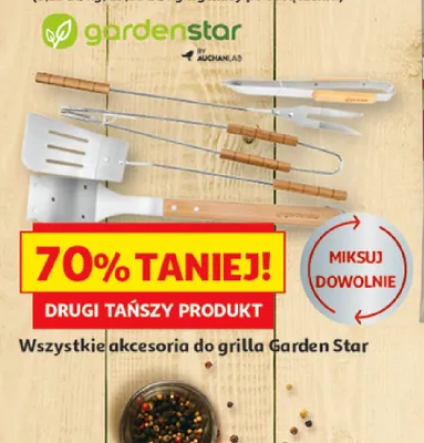 Akcesoria do grilla Garden Star promocja w Auchan