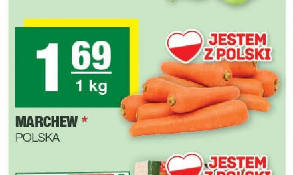 Marchew promocja w SPAR