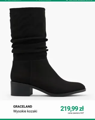 Wysokie kozaki Graceland promocja w Deichmann