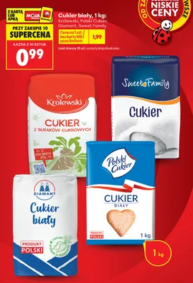 Cukier biały Diamant promocja w Biedronka