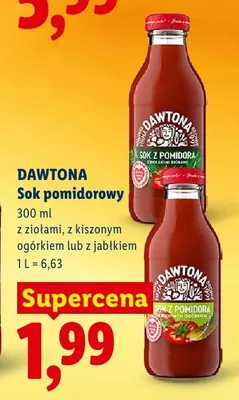 Sok pomidorowy z jabłkiem promocja w Lidl