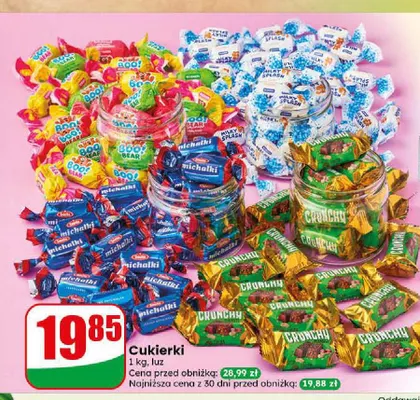 Cukierki promocja w Dino
